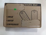Front Door Smart Lock With Handle Set Fingerprint Keyless Entry Deadbolt. Fixed Price $40.00.