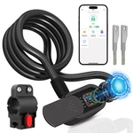 Fingerprint Bike Lock Cable, Eseesmart Keyless Chain Heavy Duty Ant.... Fixed Price $63.41.