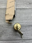 Baldwin 8323033 1-1/4 Inch Mortise Cylinder Keyway, Vintage Brass. Fixed Price $62.99.
