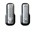 Single Cylinder Keyless Electronic Deadbolt Finish: Satin Nickel Brass. Fixed Price $207.09.