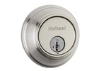 Deadbolt Lock Control Round Satin Nickel Kwikset Model 98160-009 Keyed. Fixed Price $59.99.