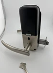 Lockly PGD628F Sn Secure Plus Smart Lever Bluetooth Fingerprint. Fixed Price $80.00.