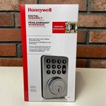 Honeywell Digital Deadbolt With Electronic Keypad Satin Nickel New Model 8714009. Fixed Price $25.00.