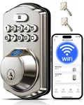 Veise VE012W Built-in Wifi Fingerprint Smart Lock, App Control, Keyless Entry. Fixed Price $40.00.