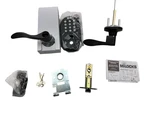 Milocks Digital Door Lever W/ Electronic Keypad Oil Rubbed Bronze XKL02OB. Fixed Price $49.95.