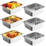 Golden Key 1/2 Half Size Hotel Pans, 6 Pack 4 Inch Deep,.... Fixed Price $52.39.