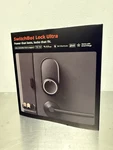 Switchbot Lock Ultra Keyless Smart Door Black Matte, Alexa/google, Backup. Fixed Price $80.00.