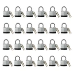 Fu Volante Laminated Steel Keyed Padlock, Alike Locks, Pack Of 24. Fixed Price $99.84.