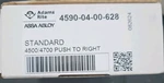 Adams Rite 4590-04-00-628 Assa Abloy Paddle Operator Push Right. Fixed Price $58.00.