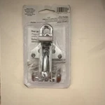 Defender Security High Steel Door Guard Silver U-11318 Front. Fixed Price $12.06.