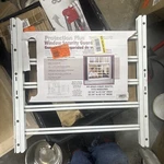 Pp-spag 5-BAR Window Guard White. Fixed Price $70.00.
