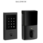 Baldwin 8225190ZW Touchscreen Minn Z-wave Deadbolts 2! Keydiff Satinblk. Fixed Price $350.00.