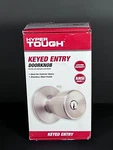 Hyper Tough Keyed Entry Doorknob Stainless Steel Finish Ansi Grade 3 Open Box. Fixed Price $9.99.
