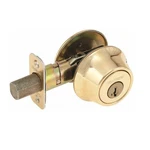 Kwikset T6603SMTCPRCALR Single Cylinder Deadbolt Featuring Smartkey, Pb. Fixed Price $20.00.