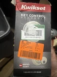 Kwikset Control Deadbolt With Smartkey Security Satin Nickel 98160-009. Fixed Price $30.00.
