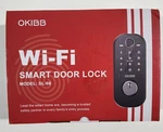 Smart Lock With Built-in Wi-fi App Remote Control, Okibb Fingerprint Door Loc.... Fixed Price $45.00.