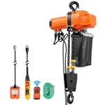 Uimoso 2-IN-1 Electric Chain Hoist 2200 Lbs Overhead Crane W/10FT Lift. Fixed Price $550.99.
