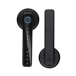 Wrightmaster 6.3 In. Matte Black Fingerprint Biometric Smart Door Handle. Fixed Price $67.95.