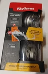 Kwikset Smartkey 99800-090 Satin Nickel Finish Single Cylinder Deadbolt Lock. Fixed Price $24.99.