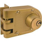 9972 Jimmyresistant Deadlock Diecast Brass Color Angle Strike Double Cylinder. Fixed Price $35.24.