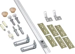 National Hardware N343-723 White Steel Folding Door Set 48 In.. Fixed Price $46.04.