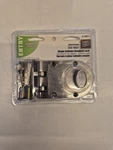 Defender Security U-10817 Satin Nickel Single Cylinder Deadbolt Lock. Fixed Price $17.00.