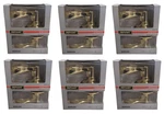 6-PACK Defiant Naples Polished Brass Keyed Entry Door Lever. Fixed Price $122.99.