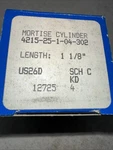 Lori Lock Mortise Cylinder 4215-25-1-04-302/SILVERTONE/FREE Shipping!. Fixed Price $19.95.