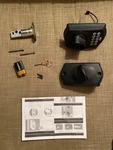Schlage BE365 622 Camelot Electronic Keypad Single Cylinder Deadbolt. Fixed Price $59.00.