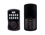 Kwikset Aura Bluetooth Electronic Modern Door Lock Venetian Bronze New 99420-002. Fixed Price $59.95.