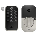 Yale Assure Lock 2 Touch Deadbolt, Satin Nickel Keyed Smart Entry Door. Fixed Price $225.00.