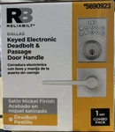 Reliabilt Keyes Electronic Keypad Deadbolt Passage Door Handle 5690923 New. Fixed Price $47.90.