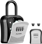 Puroma Combination Key Box, Wall-mounted Portable Storage. Fixed Price $14.99.