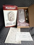 Kwikset Smart Code Touchpad Keyless Entry Deadbolt Signature Series Satin Nickel. Fixed Price $59.99.