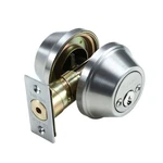 Toledo Double Cylinder Satin Stainless-steel Deadbolt. Fixed Price $13.99.