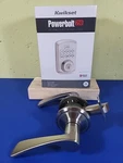 Kwikset/schlage Powerbolt 250 Keypad Elec Lock & Passage Latch Satin Nickel. Fixed Price $49.49.