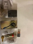 Kwikset 918CNTZW700-15S Keyless Touchscreen Deadbolt W/ Z-wave Satin Nickel. Fixed Price $258.99.
