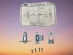 Stanley & 23-1/4 Steel Satin Chromium Plated Adjustable Roller Door Latch. Fixed Price $9.88.