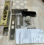 Baldwin Mortise Lock Body 6100.030.RH Right Hand Polished Brass W/ Cylinder. Fixed Price $249.99.