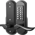 Elemake Keyless Entry Door Lock W/ Keypad Right Handed Stainless Steel 304. Fixed Price $57.99.