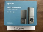 Devo G3 Smart Wifi Door Lock - Biometric Fingerprint, Keypad, Alexa, IP54 Black. Fixed Price $44.99.