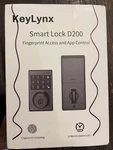 Keylynx Smart Lock D200 Entry Door Deadbolt With Keypad And Fingerprint. Fixed Price $48.50.