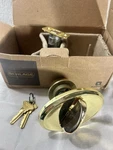 Schlage Entry Deadbolt Keyed Polished Brass. Fixed Price $25.50.