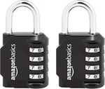 Amazon Basics AB-PL111 Padlock, Black/silver. Fixed Price $21.00.