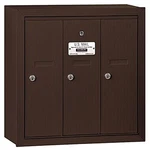 Salsbury Surface Mounted Vertical Mailbox With Master Commercial Lock 3 Doors. Fixed Price $396.09.