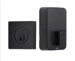New Emtek EMP28469US19 Square Single Cylinder Deadbolt Flat Black Finish. Fixed Price $200.00.