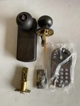 Milocks TKK-02OB Digital Door Knob With Electronic Keypad, Oil Rubbed Bronz. Fixed Price $49.69.