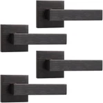Probrico 4 Pack Oil Rubbed Bronze Dummy Door Handles, Non-turning Levers. Fixed Price $36.00.