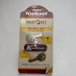Kwikset Smartkey Re-keying Kit Keys 83262-001 Easy Security Convenient New. Fixed Price $9.95.