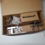 For Parts Kwikset San Clemente Front Door Lock Handle & Deadbolt 64483-003 #5241. Fixed Price $39.95.